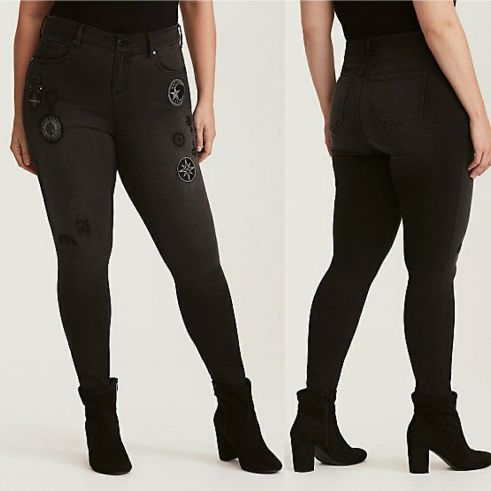 Torrid Premium Stretch High Rise Ultra Skinny Jean - Picture 3 of 7